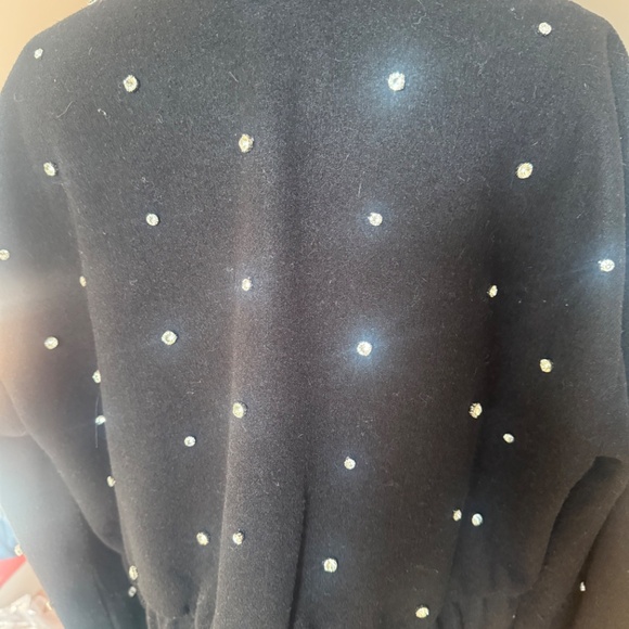 Crystal studed Bomber Jacket - Picture 2 of 3